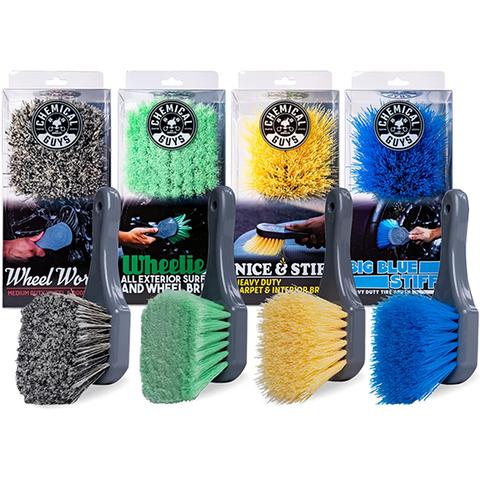 Chemical Guys *4PK* Complete Brush Set
