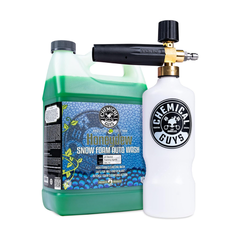 Chemical Guys *Combo* Honeydew Snow Foam W/Max 8 Foamer