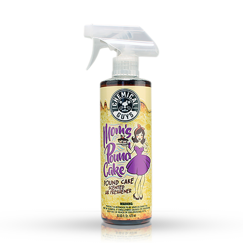Chemical Guys Scent Mom's Pound Cake Air Freshener W/Sprayer (16oz) (AIR24616FE)