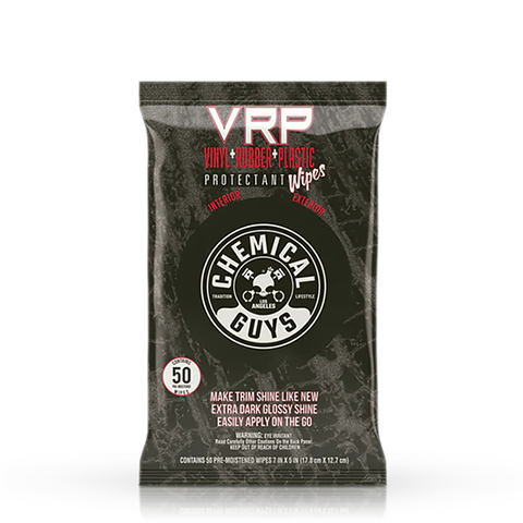Chemical Guys V.R.P Protectant Wipes (50pk) (PMWTVD10750FE)