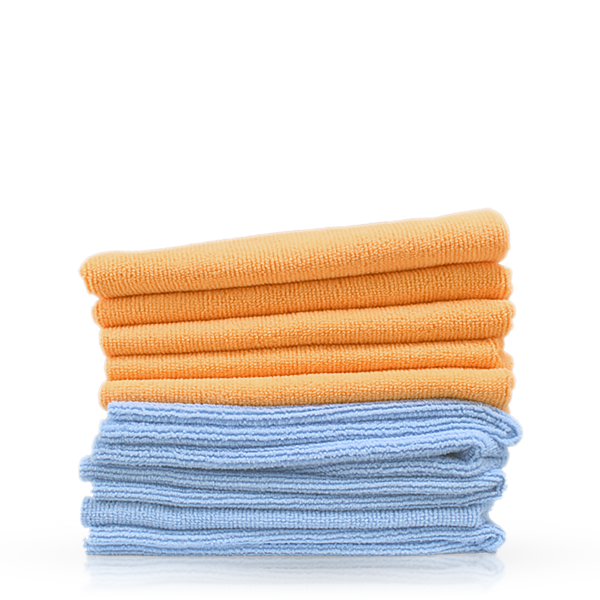 CarPro 2 Face Blue/Orange Microfiber Towel - 10pk (16x16)