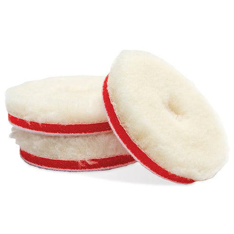 Griot's Garage BOSS 3" Knitted Wool Pad - 3pk (BKW3)