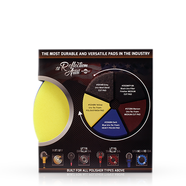 Buff and Shine Reflection Artist Pad Set (5 inch)