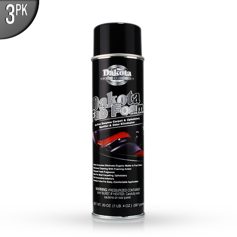 Dakota **3 Pack** Fabric Foam (19oz)
