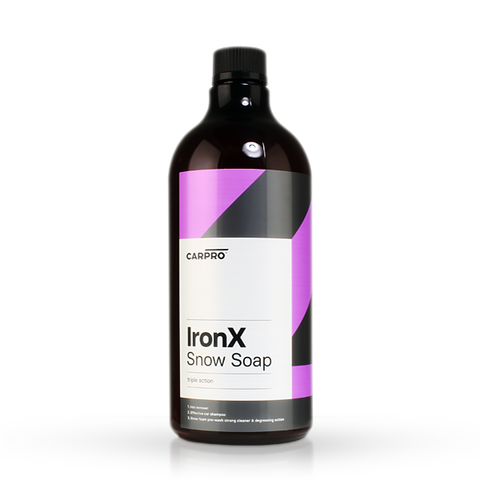 Carpro IronX Snow Soap Shampoo W/Pump Sprayer (1000ml)