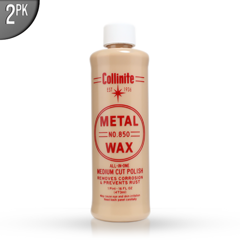 Collinite **2 Pack** Metal Wax #850 (16oz)