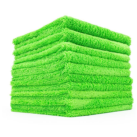 The Rag Company *10PK* Creature Edgeless Microfiber Towel - Lime (16x16)