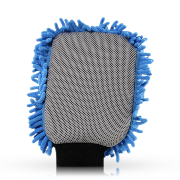 2-IN-1 Microfiber Scrubber Wash Mitt