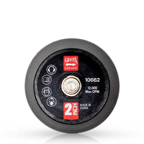 Griot's Garage 2" Vented Backing Plate (10662)