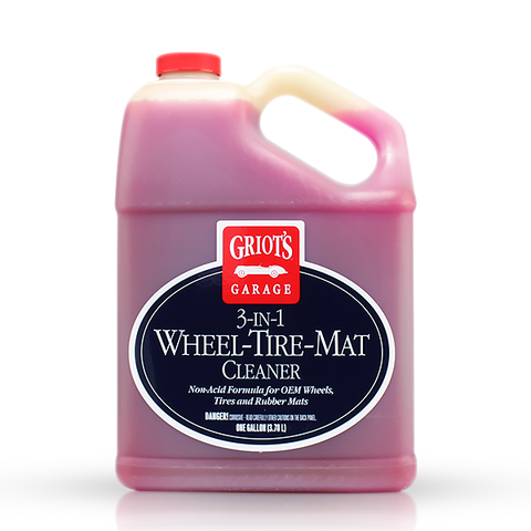 Griot's Garage 3in1 Wheel-Tire-Mat Cleaner (128oz) (10838)