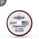 Buff & Shine EdgeGuard 5" Maroon Medium Cut Pad