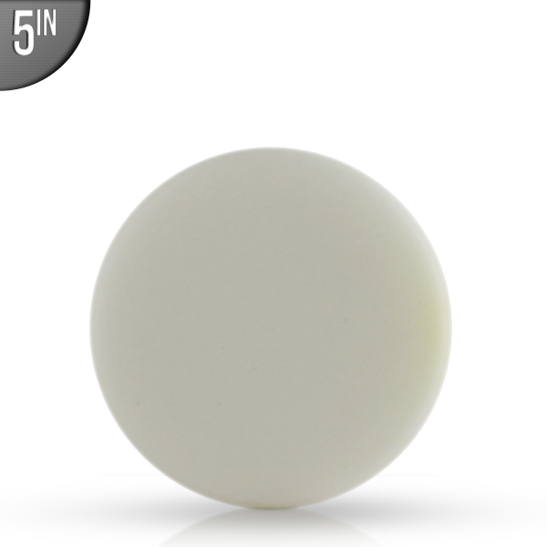 Lake Country 5.5" FLAT White Polishing Pad