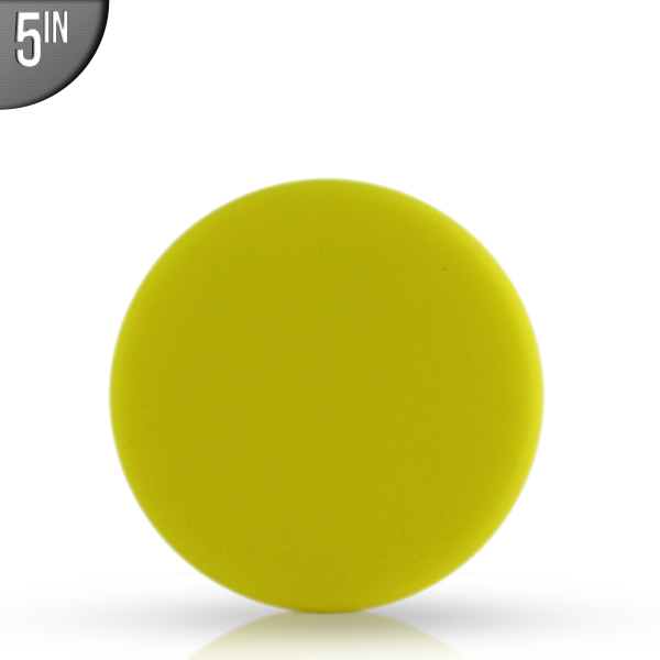 Lake Country 5.5" FLAT Yellow Cutting Pad