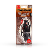 Griot's Garage Stinky-Be-Gone Hanging Air Freshener, 3 Pack - Fine Leather 10823
