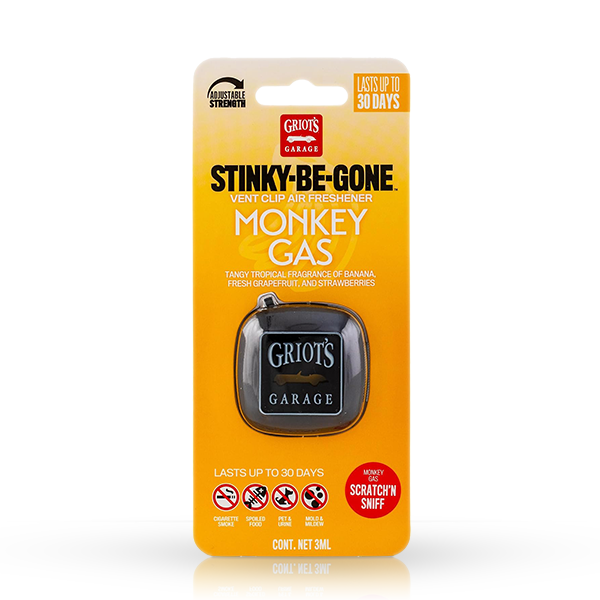 Griot's Garage Stink Be Gone Vent Clip - Monkey Gas