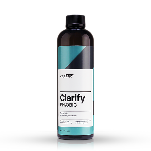Carpro Clarify PH₂OBIC Glass Cleaner W/Sprayer (500ml)
