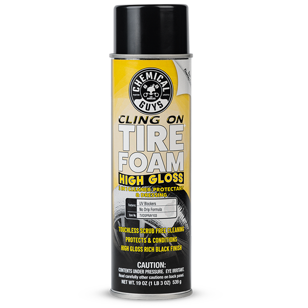 Chemical Guys Cling On High Gloss Tire Foam (19oz) (TVDSPRAY103)