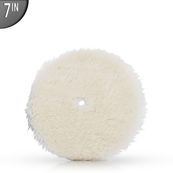 Rupes LH19E Cut & Finish Wool Rotary Pad 180mm