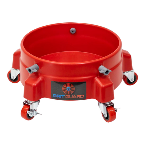 Grit Guard Bucket Dolly - Red