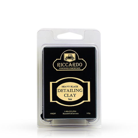 _Riccardo Heavy Cut Black Detailing Clay Bar 5oz