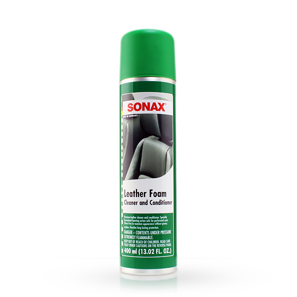 SONAX Leather Foam Cleaner & Conditioner (400ml)