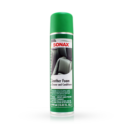 SONAX Leather Foam Cleaner & Conditioner (400ml)