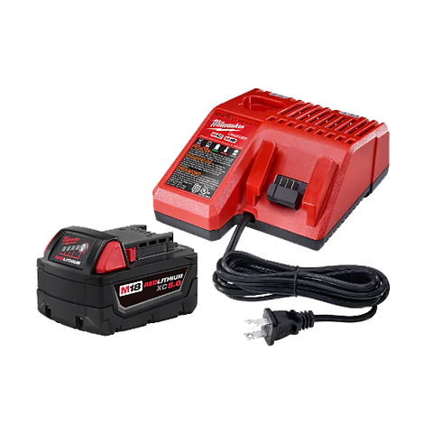 Milwaukee M18 REDLITHIUM XC5.0 Starter Kit
