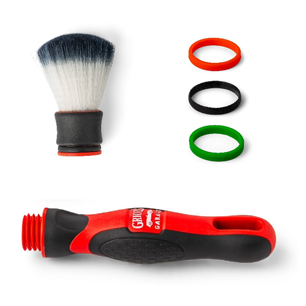 Griot’s Garage MOD Detail Brush Super‑Soft - Standard W/Handle Bundle