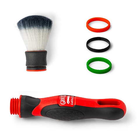 Griot’s Garage MOD Detail Brush Super‑Soft - Standard W/Handle Bundle