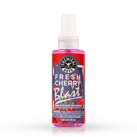 Chemical Guys Fresh Cherry Blast Scent Air Freshener & Odor Eliminator 4oz AIR22804