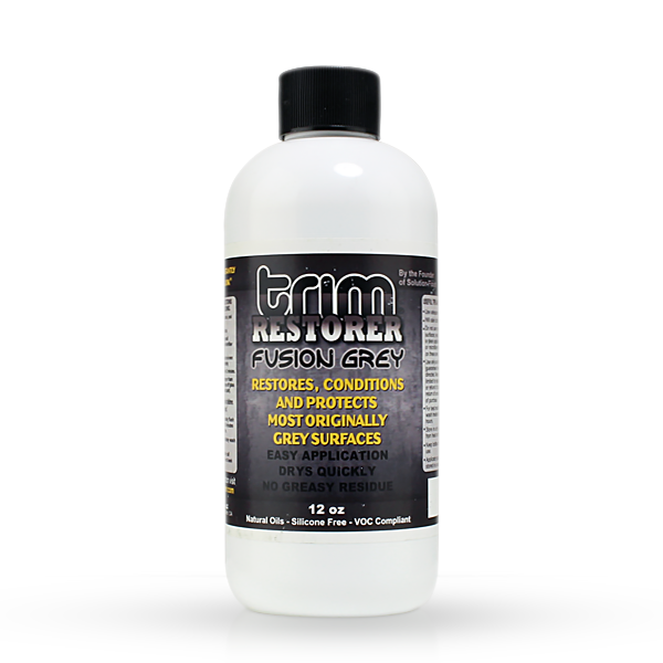 Solution Finish Fusion Grey Trim Restorer 12oz