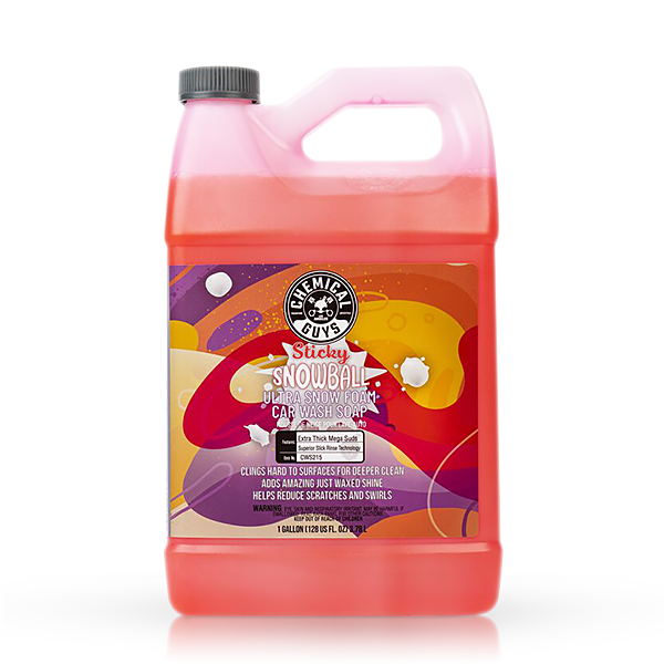 _Chemical Guys Sticky Snowball Ultra Snow Foam Car Wash 1 gal CWS21516