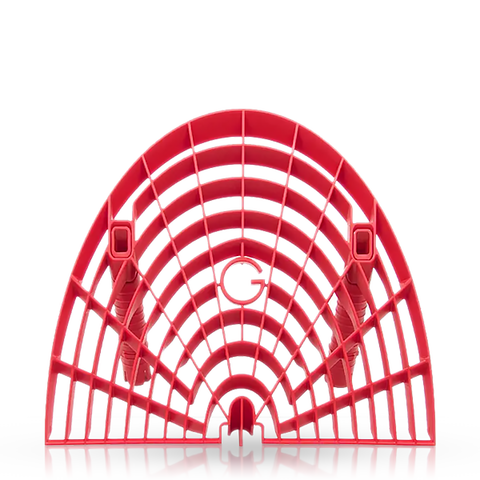 Grit Guard Bucket Washboard - Red