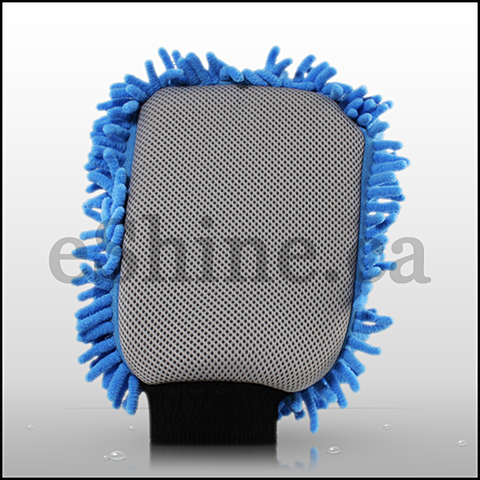 2-IN-1 Microfiber Scrubber Wash Mitt