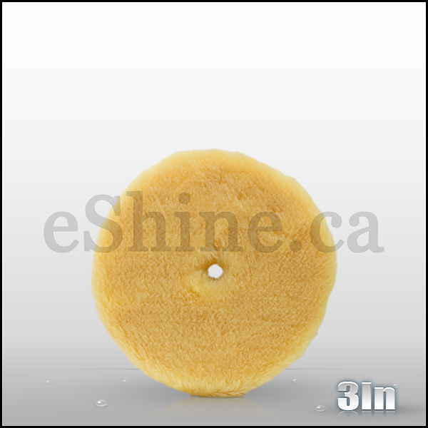 Rupes Wool Yellow Medium Pad (90mm)