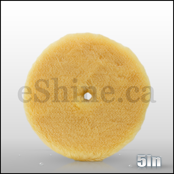 Rupes Wool Yellow Medium Pad (145mm)