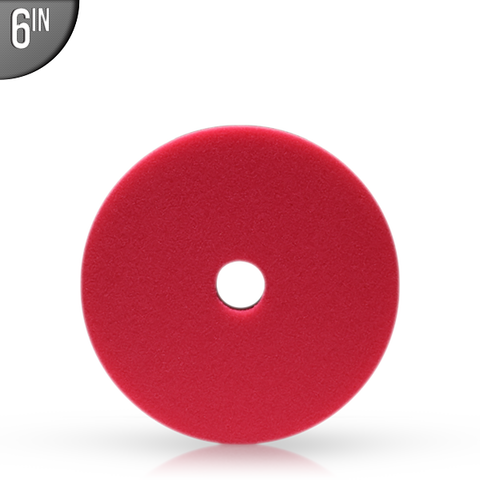 Oberk 6" Supreme Red Foam Polishing Pad