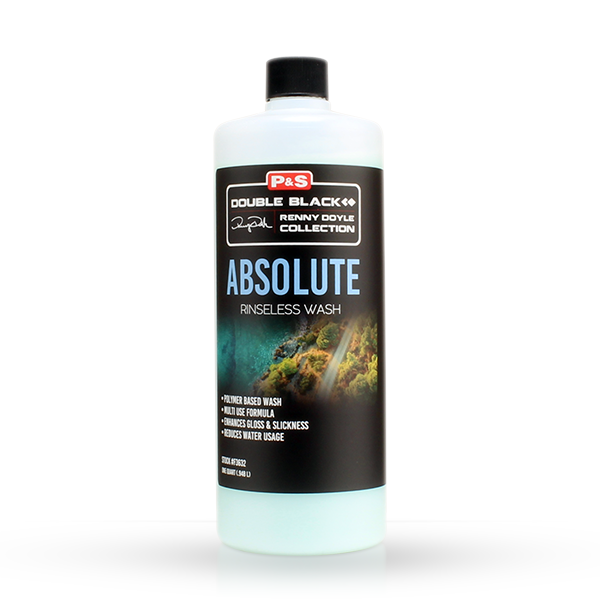Absolute Rinseless Wash Bucket Kit P&S Double Black Absolute Rinseless Wash 32oz