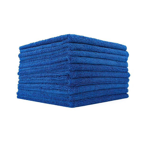 The Rag Company *10PK* Edgeless All Purpose Terry Detailing Towel - Royal Blue (16x16)