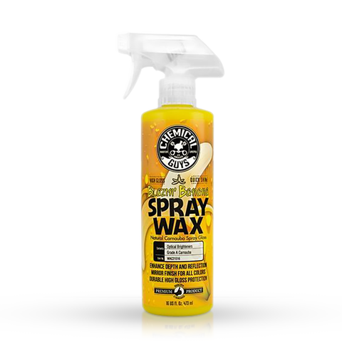 Chemical Guys Blazin Banana Spray Wax W/Sprayer (16oz) (WAC21516)