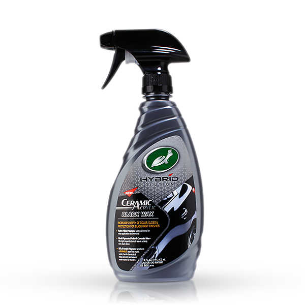 Turtle Wax HS Ceramic Acrylic Black Wax W/Sprayer (16oz)