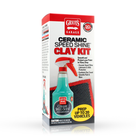 Griot's Garage Ceramic Speed Shine Clay Kit (11288)