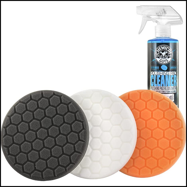 Chemical Guys 6" Hex-Logic Pad Starter Kit