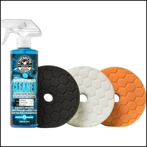 Chemical Guys 5" Quantum Hex-Logic Pad Starter Kit