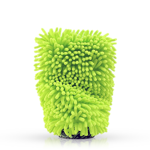 Chemical Guys Chenille Microfiber Wash Mitt - Lime (MIC493)