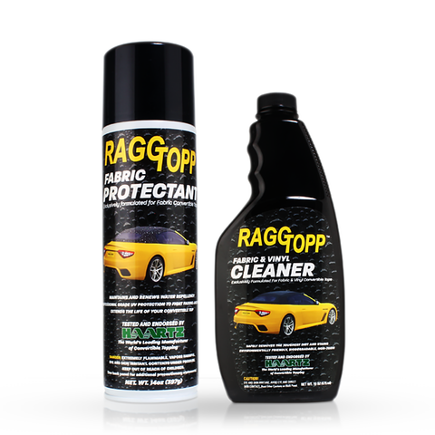 RAGGTOPP/SOFTTOPP Convertible Top Plastic Window Cleaner & Protectant Kit