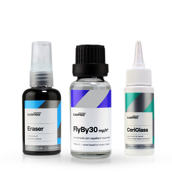 CarPro FlyBy30 Windshield & Glass Coating Full Kit (20ml)