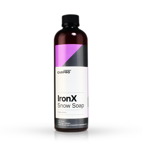 Carpro IronX Snow Soap Shampoo W/Pump Sprayer (500ml)