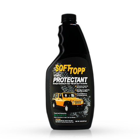 SOFTTOPP Jeep Vinyl Protectant W/Sprayer (16oz)