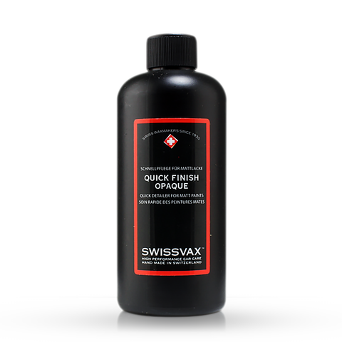 Swissvax Opaque Matte Quick Finish Detailing Spray W/Sprayer (250ml)